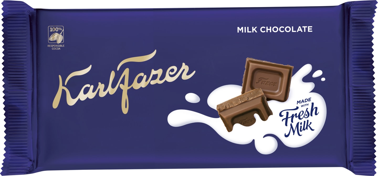 Karl Fazer Mjölkchoklad 145g