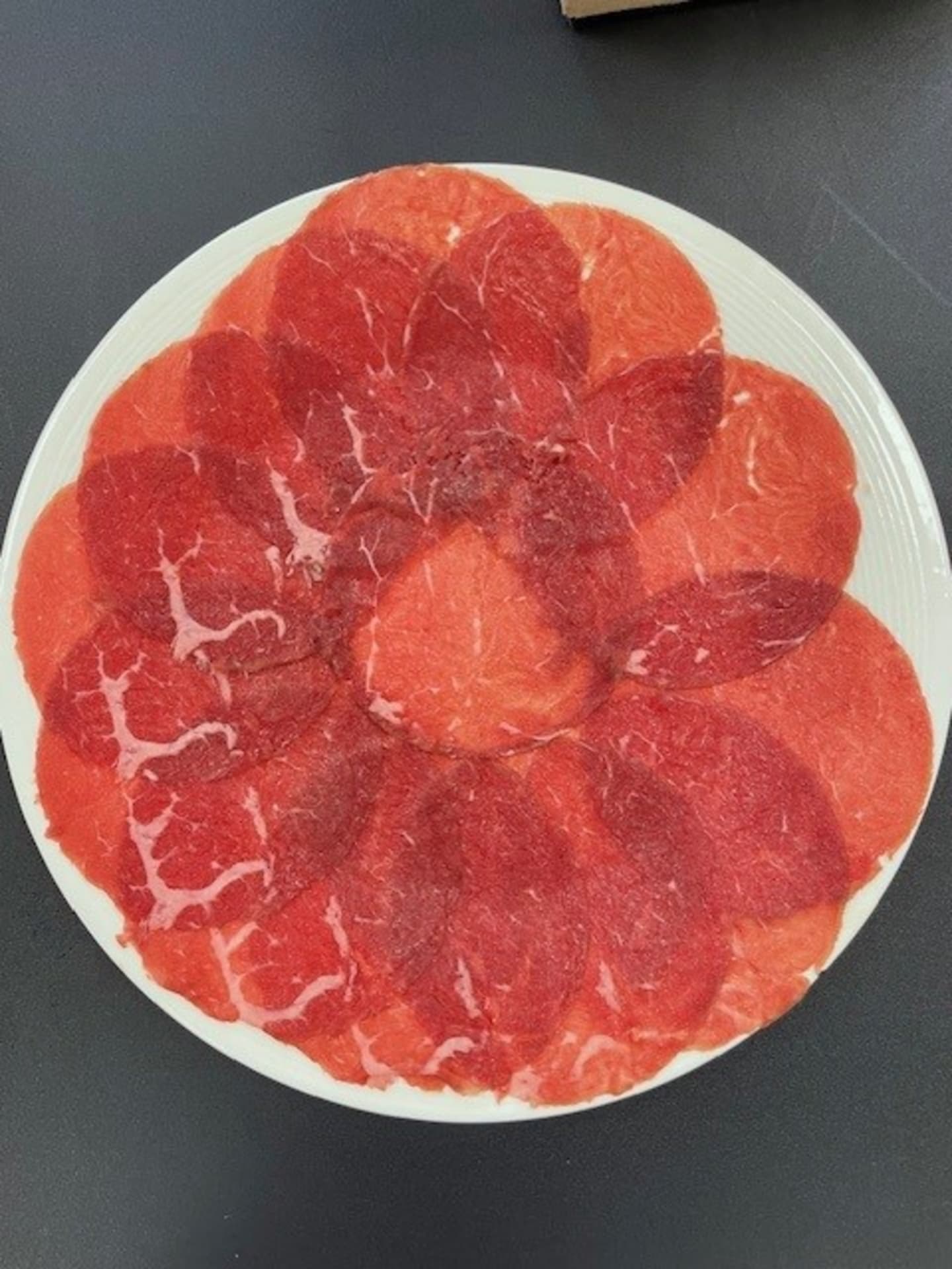 Carpaccio av oxfile 10x80gr