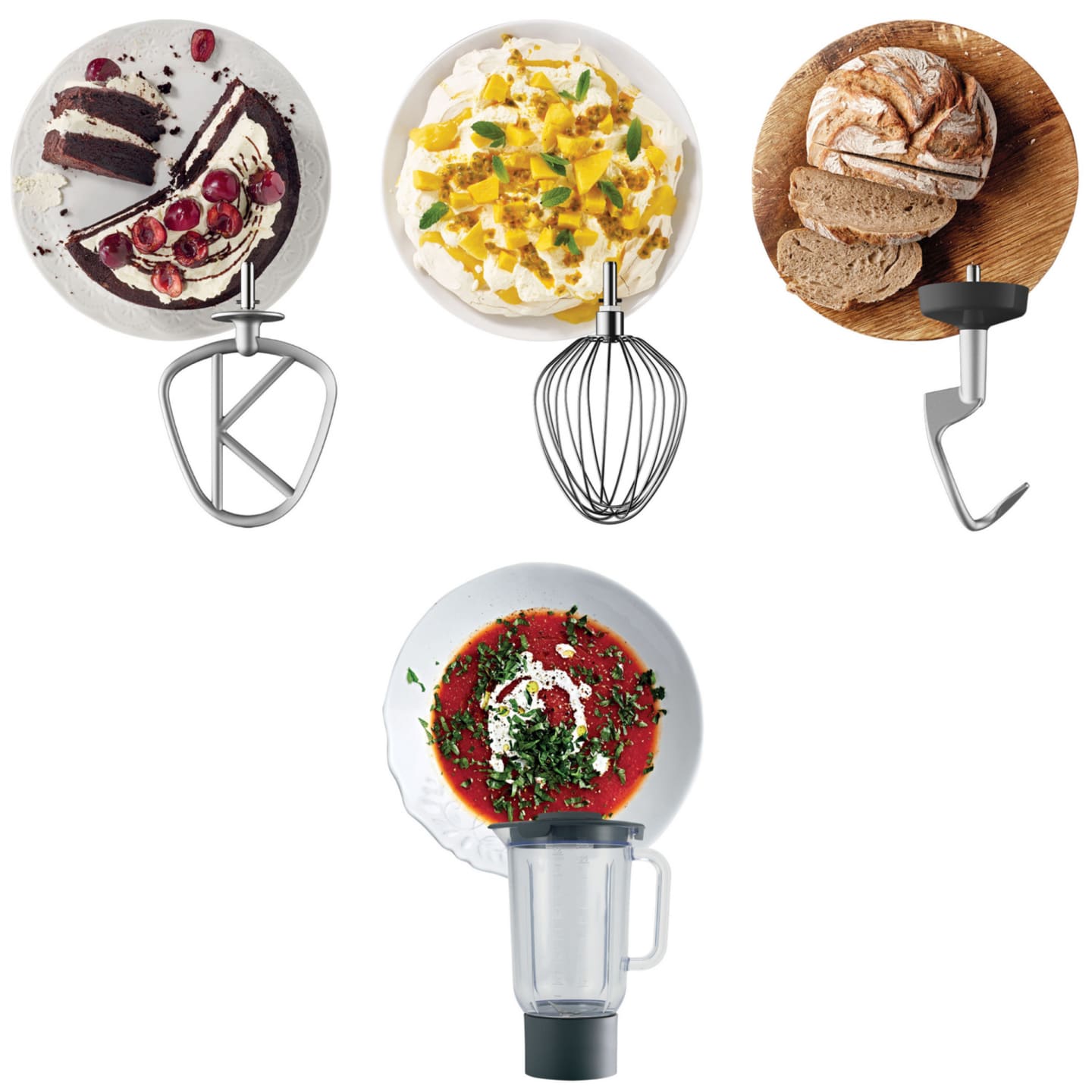 Köksmaskin Chef XL KVL4110W - Bild 1 av 4