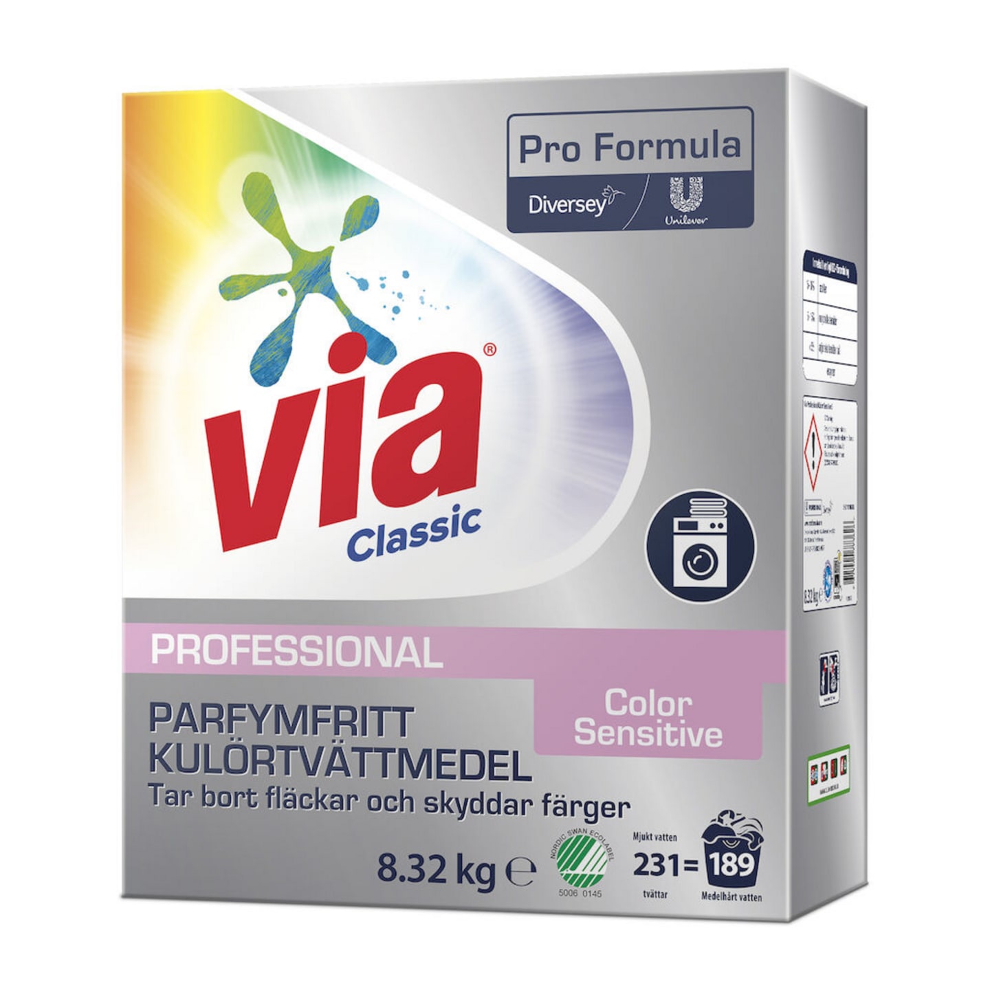 Tvättmedel Color Sensitive Plus 8,3kg