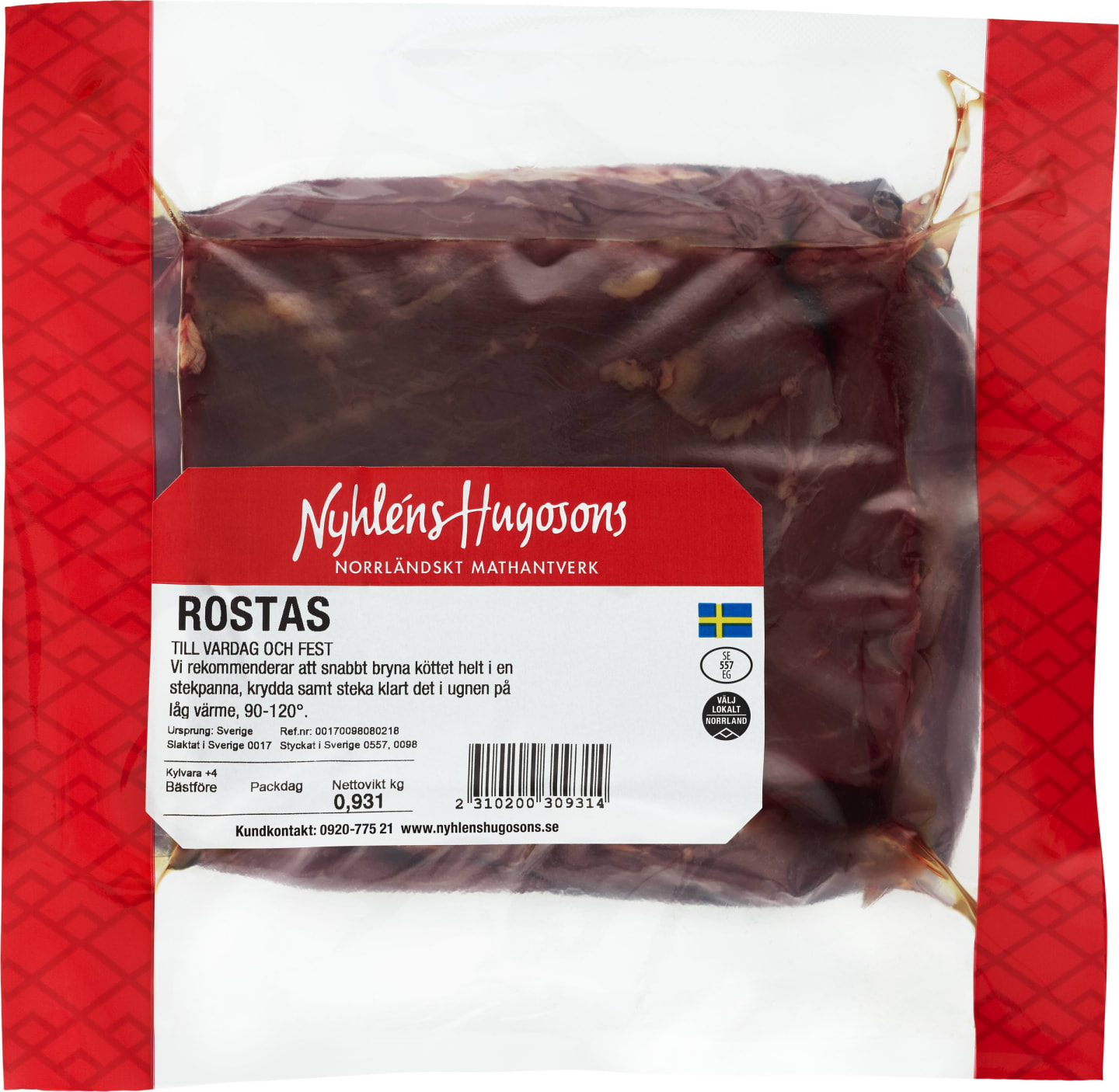 Rostas i bit 800g