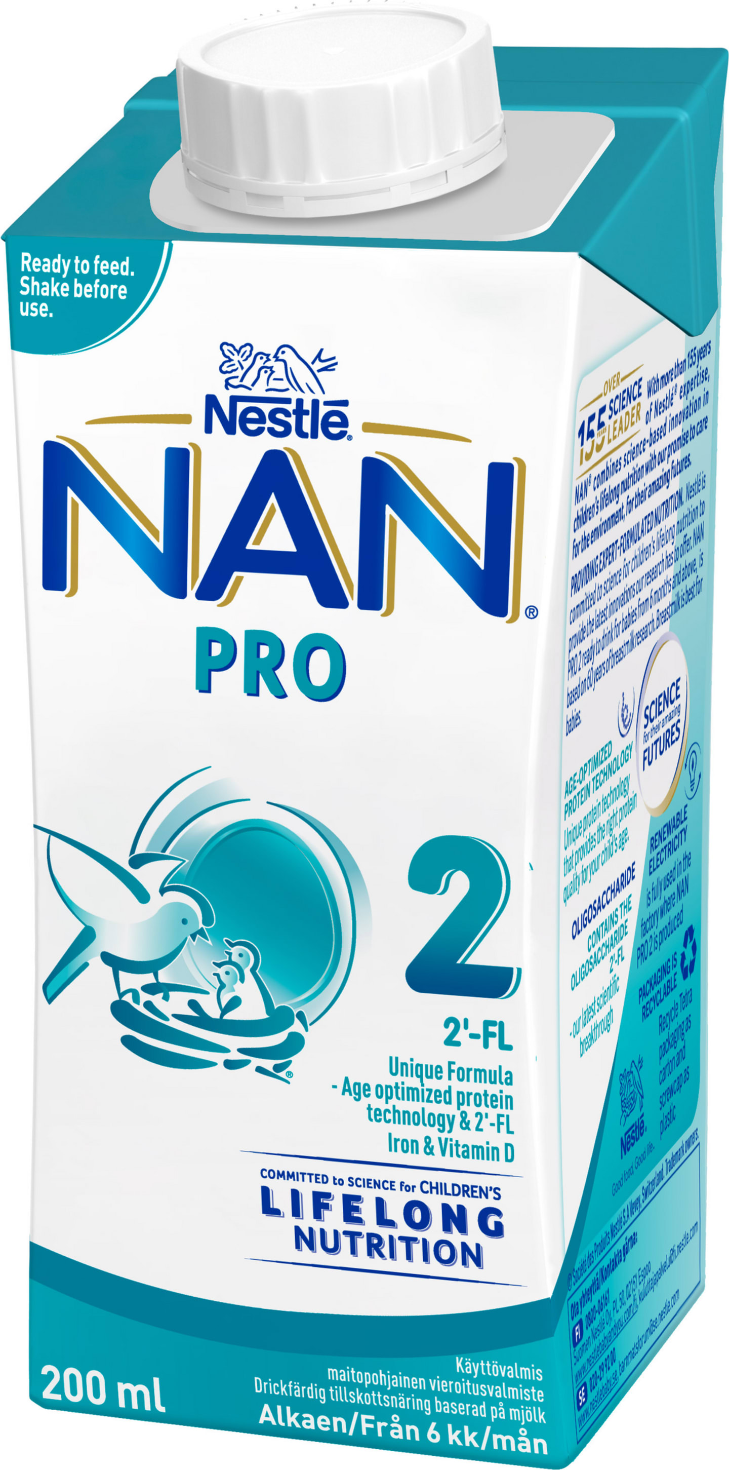 Nan Pro 2 drickfärdig 200ml