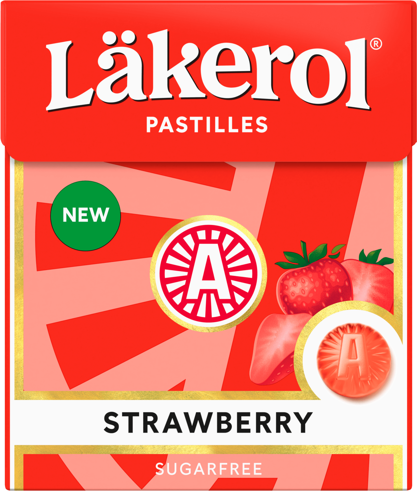 Läkerol Jordgubb 48x25g