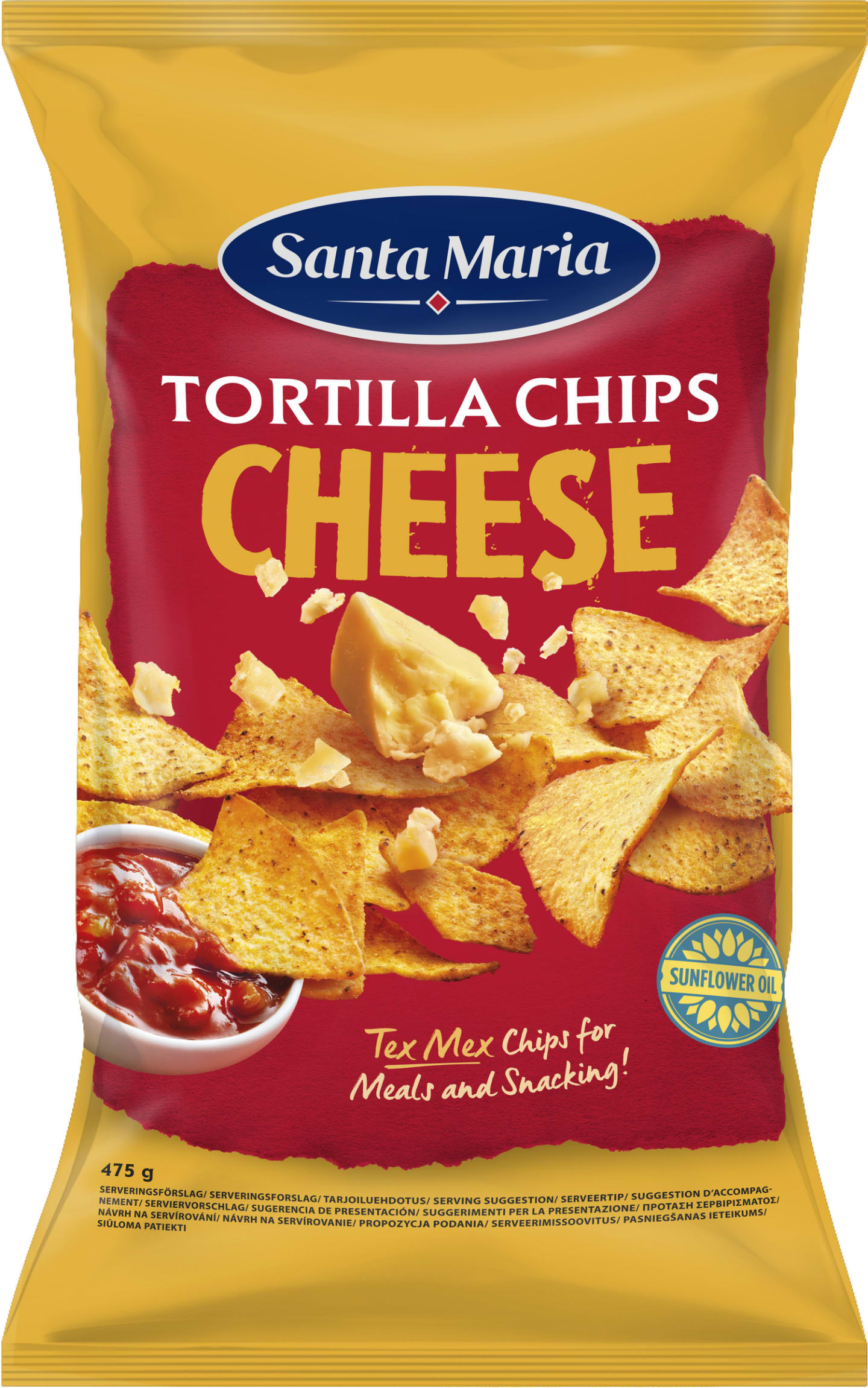 Tortilla Chips Cheese 475g