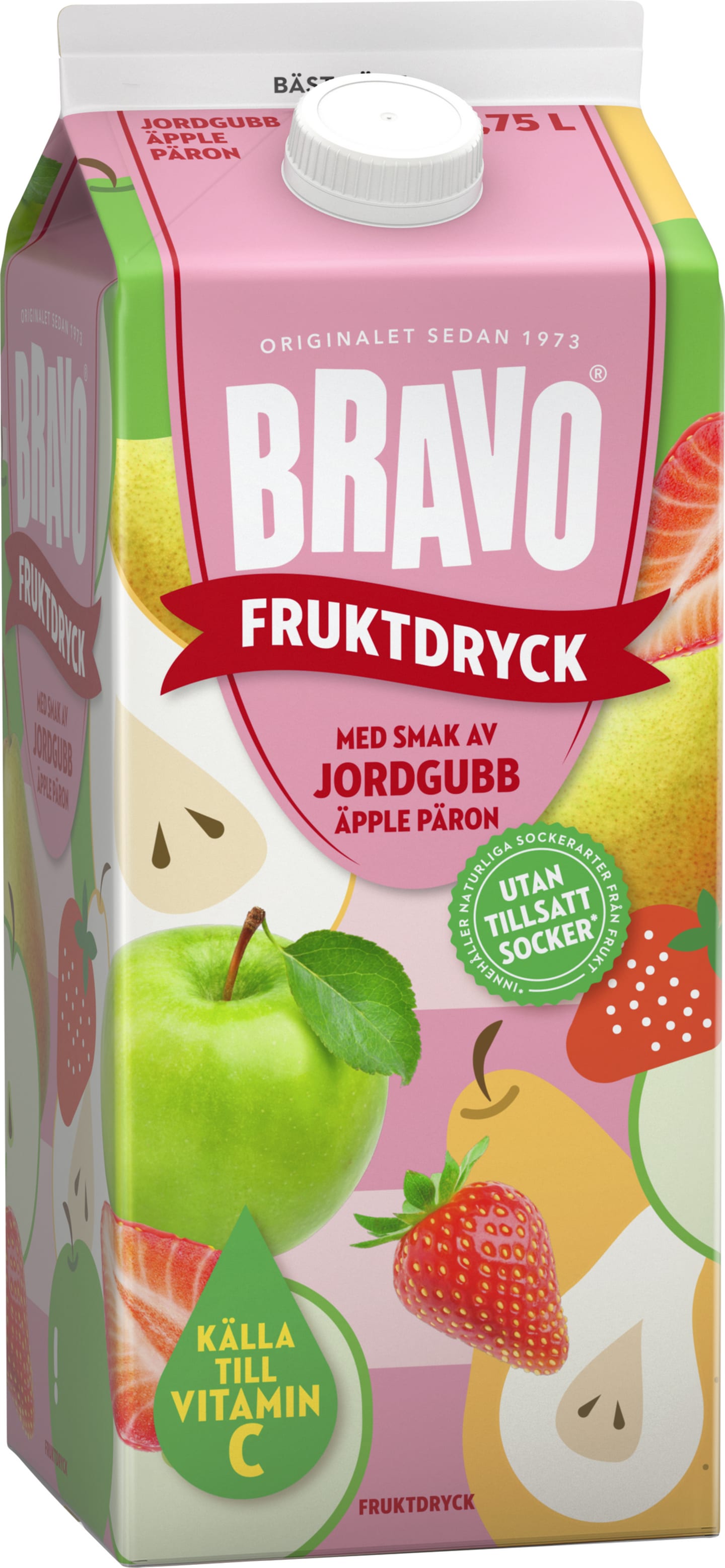 Fruktdryck Jordgubb 1,75l