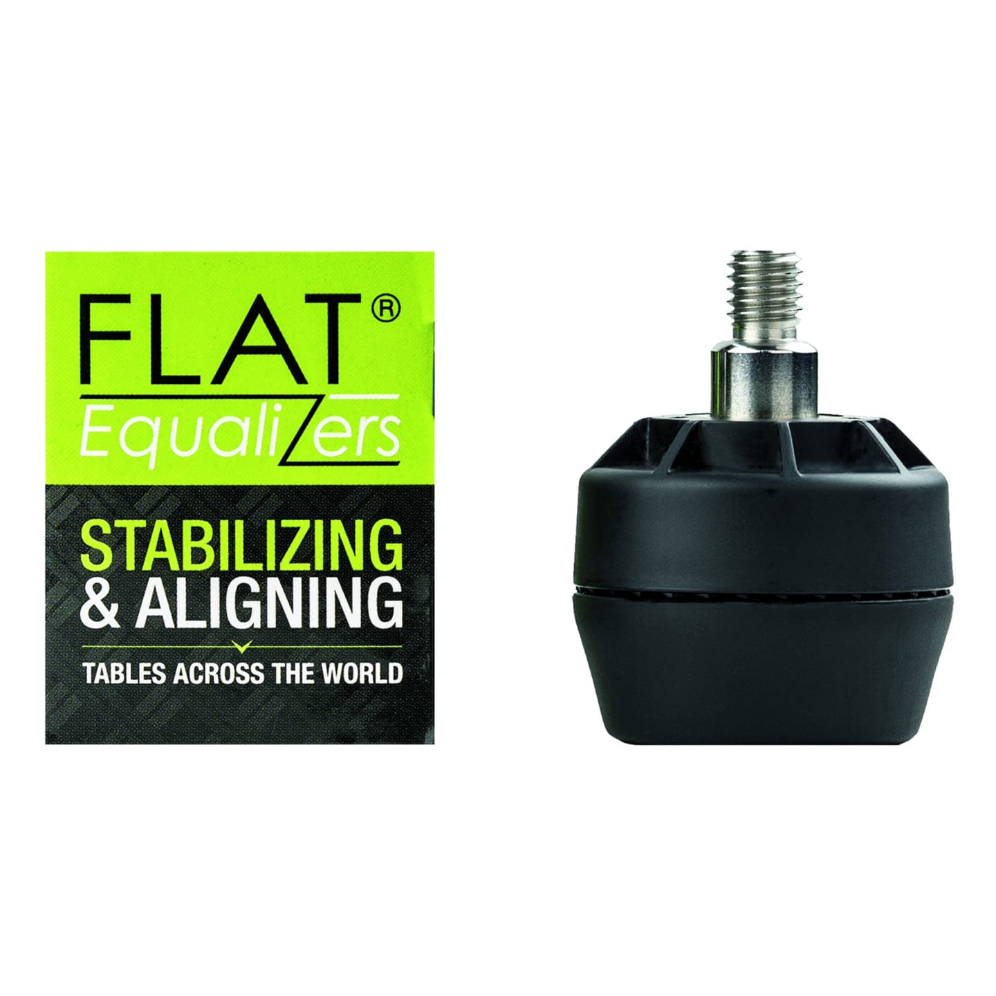 Justerbara fötter t bord Flat Equalizer