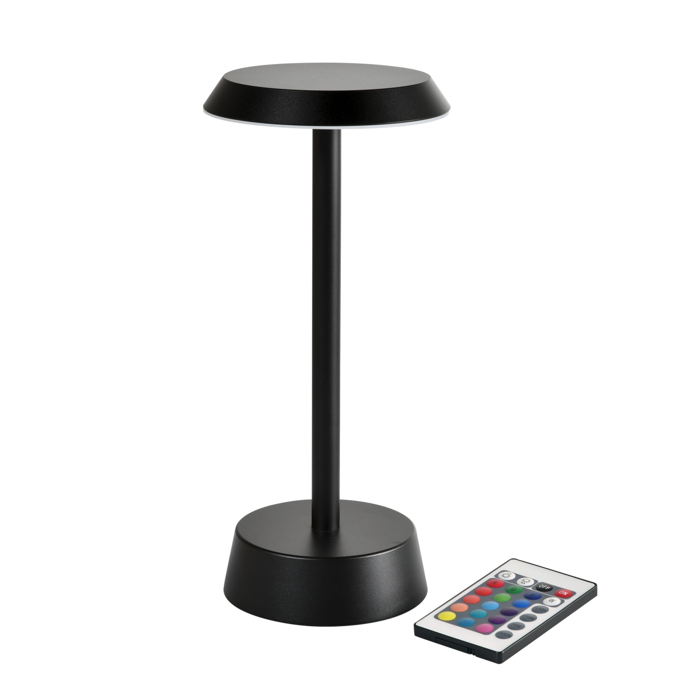 Ledlampa sladdfri Nour Svart1st