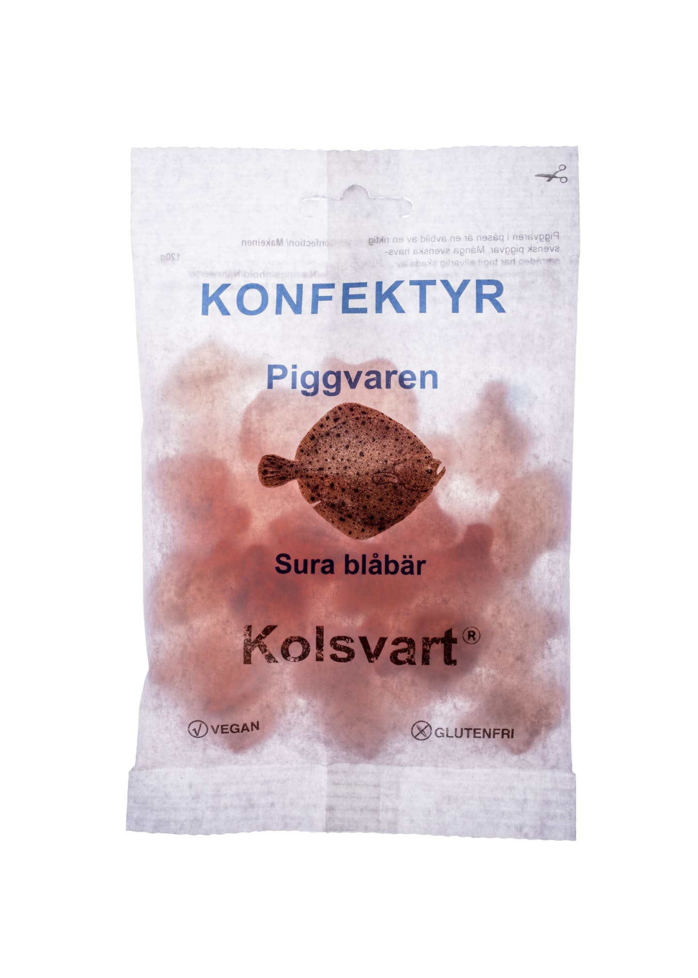 Piggvaren Sura Blåbär 120g