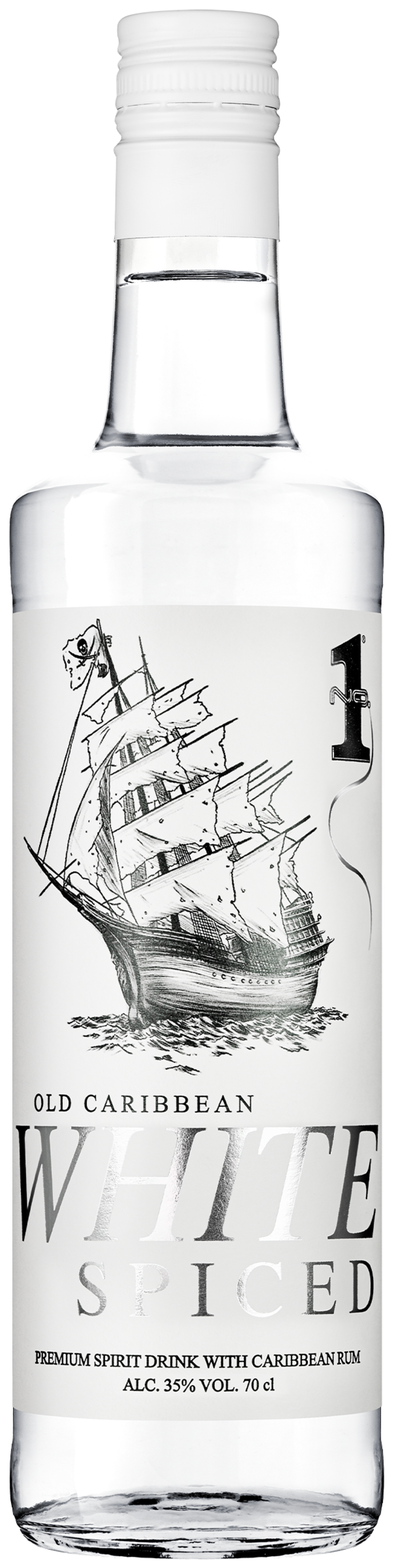 No.1 Caribbean White Spiced 70cl