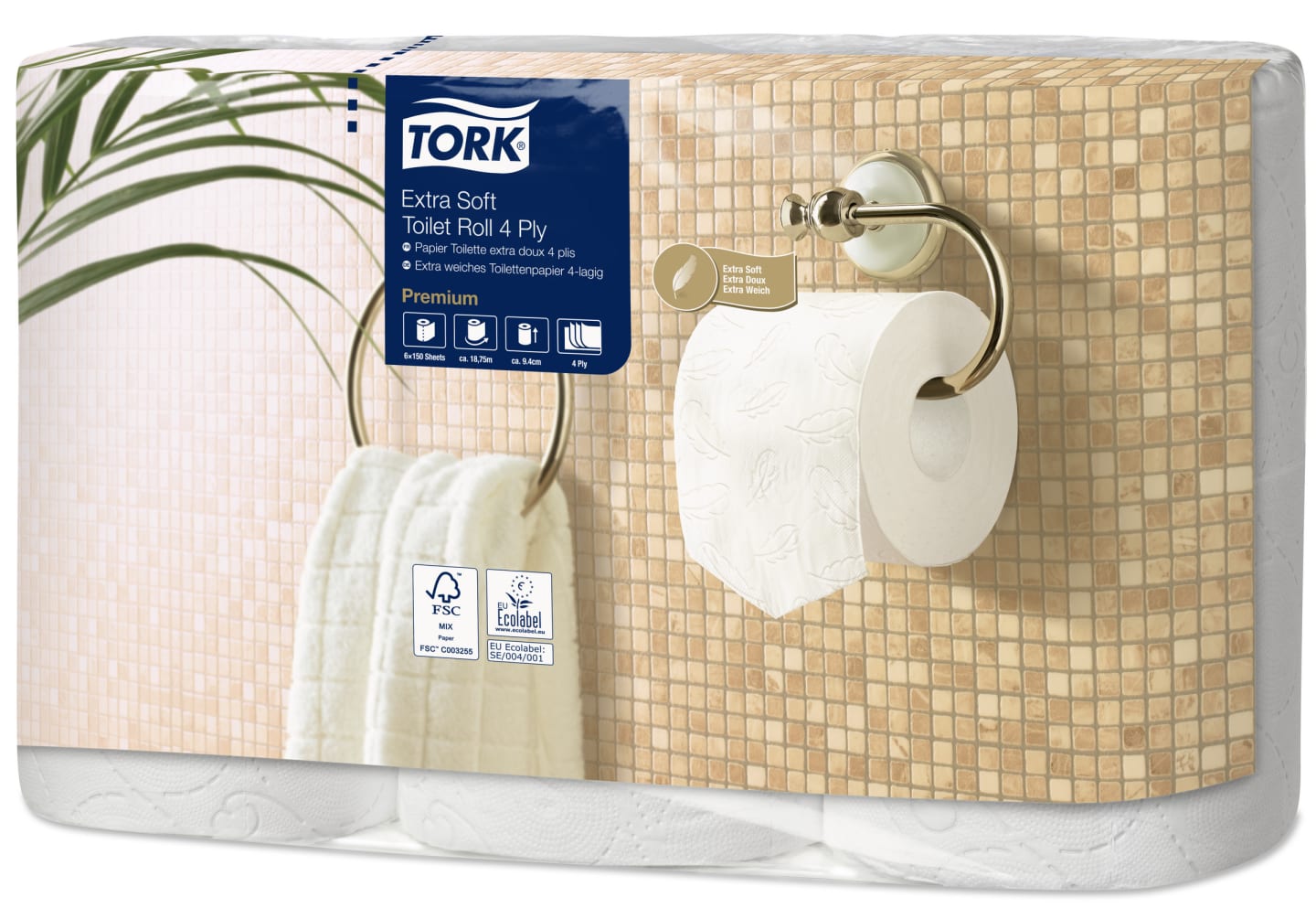 Toalettpapper Extra Mjukt 4L Tork