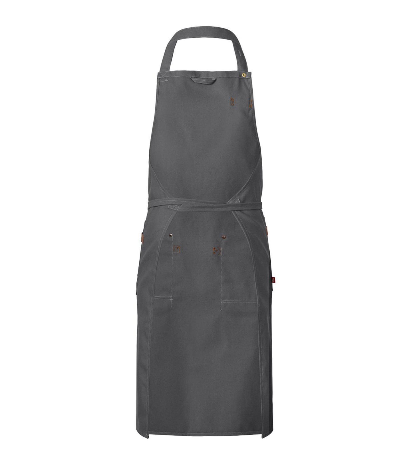 Bröstlappsförkläde grå one size 4093 - Bild 1 av 2