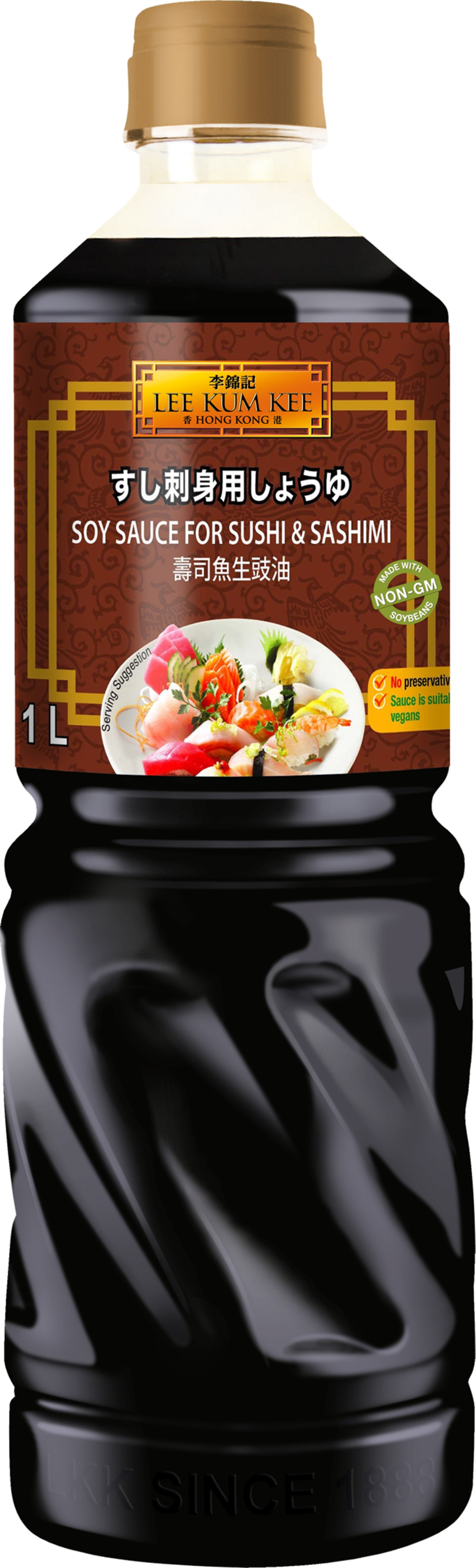 Sojasås till Sushi & Sashimi 1L