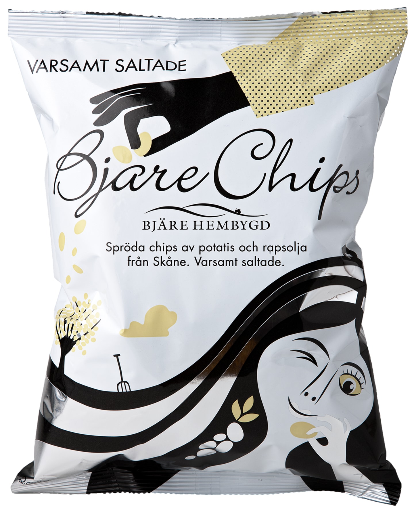 Chips Varsamt Saltade 200g