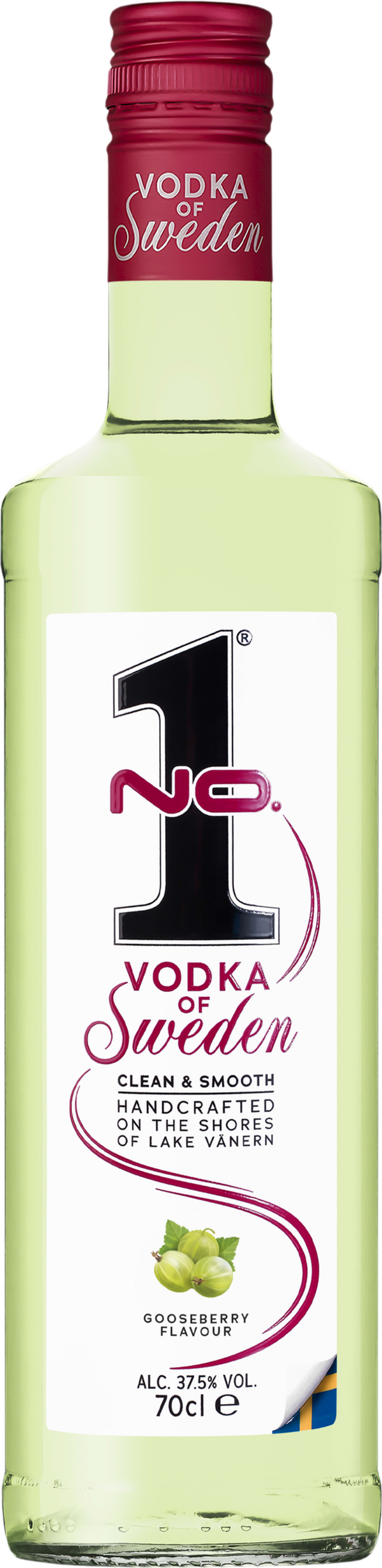 No.1 Vodka Krusbär 37,5% 70cl