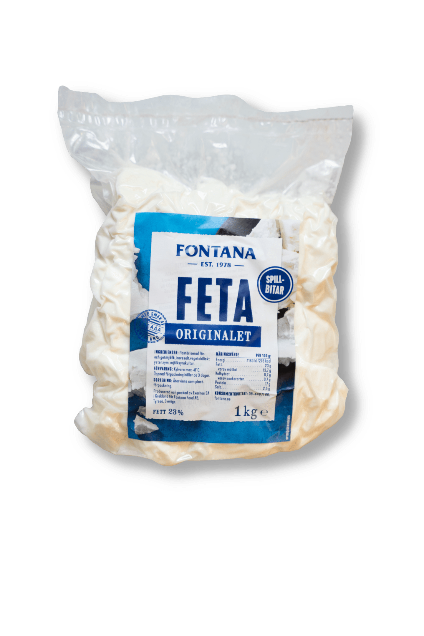 Fetaost spillbit PDO 1kg