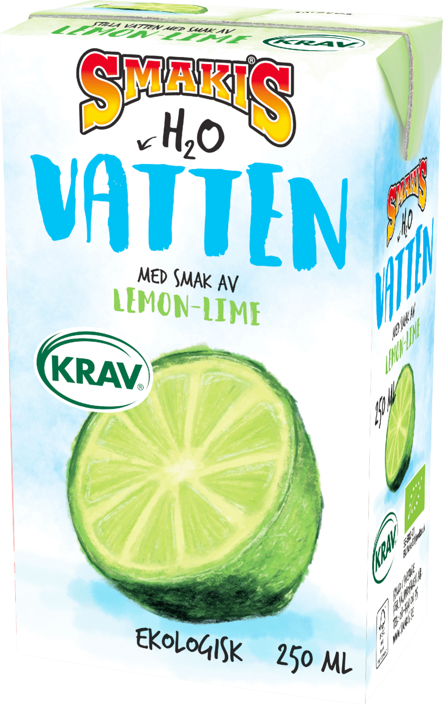 Smakis Vatten Citron Lime 25cl