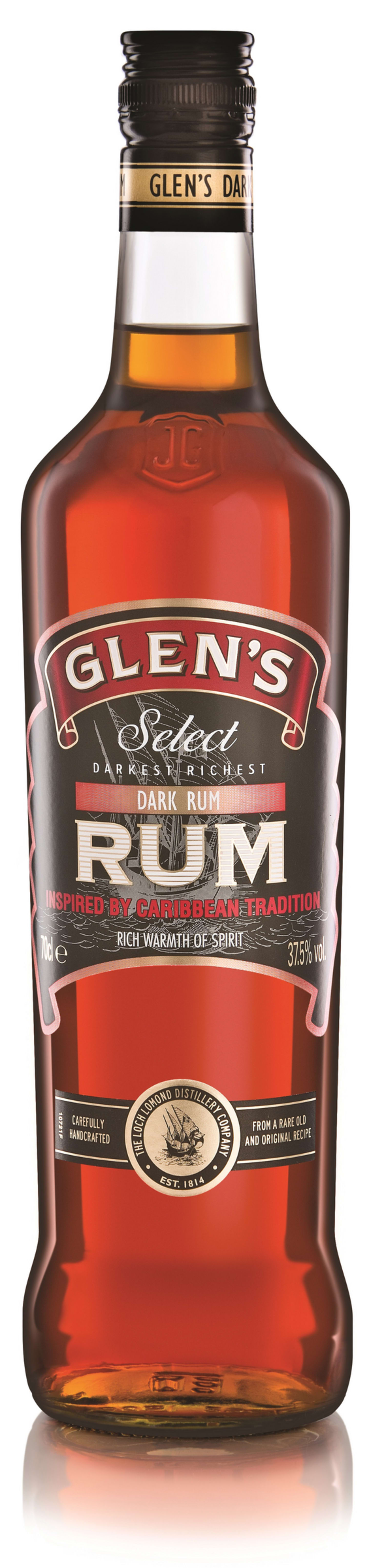 Glen''s Dark Rum 70cl