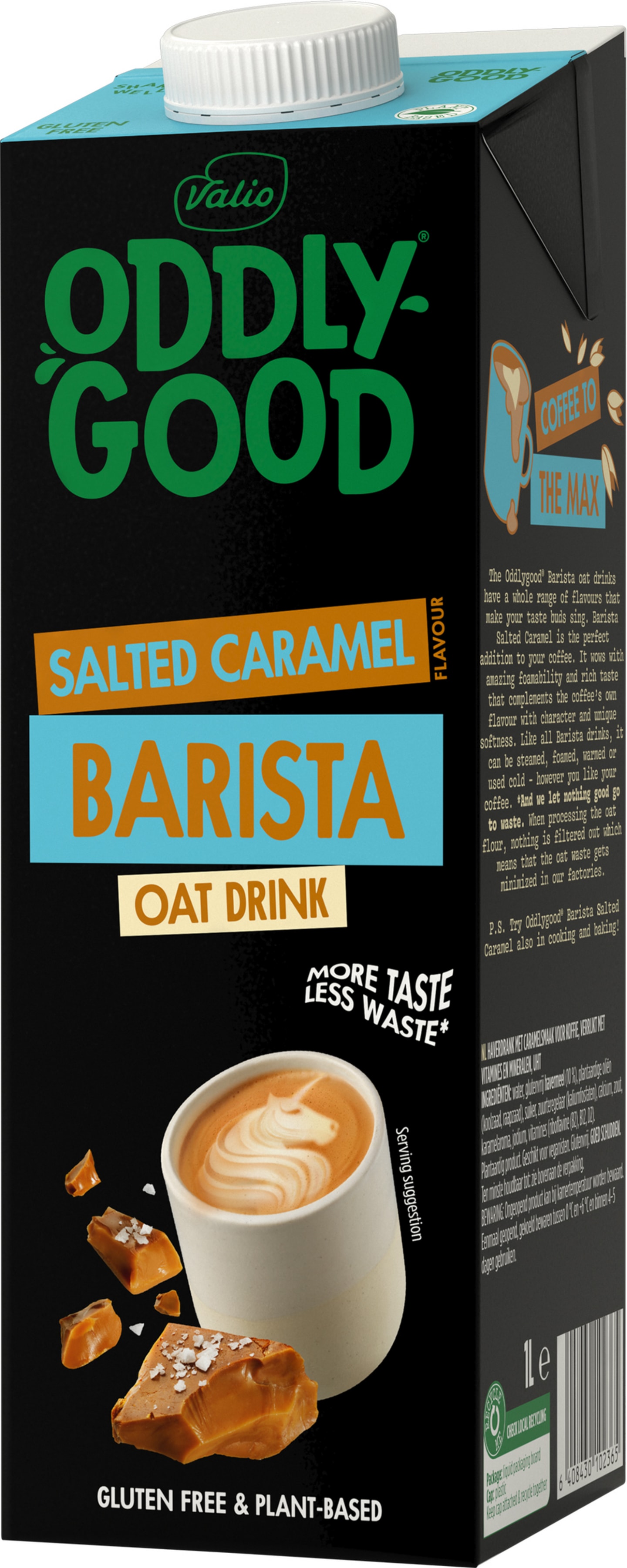 Havredryck Barista Salted Caramel 1L