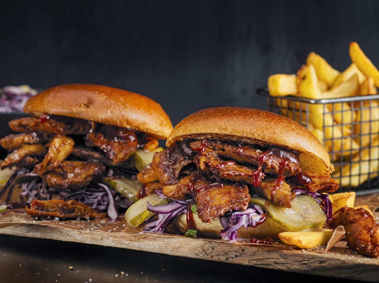 Oumph! Pulled BBQ Chunk vegobitar 2kg - Bild 1 av 2