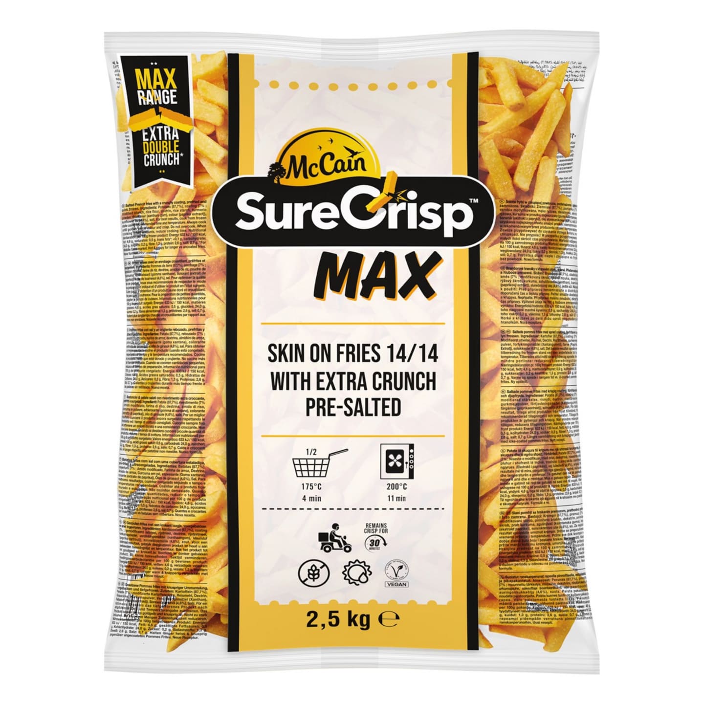 Pommes SureCrisp 14mm MAX 2,5kg