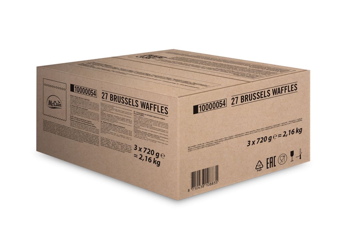 Våffla Belgisk 27x80g - Bild 1 av 3