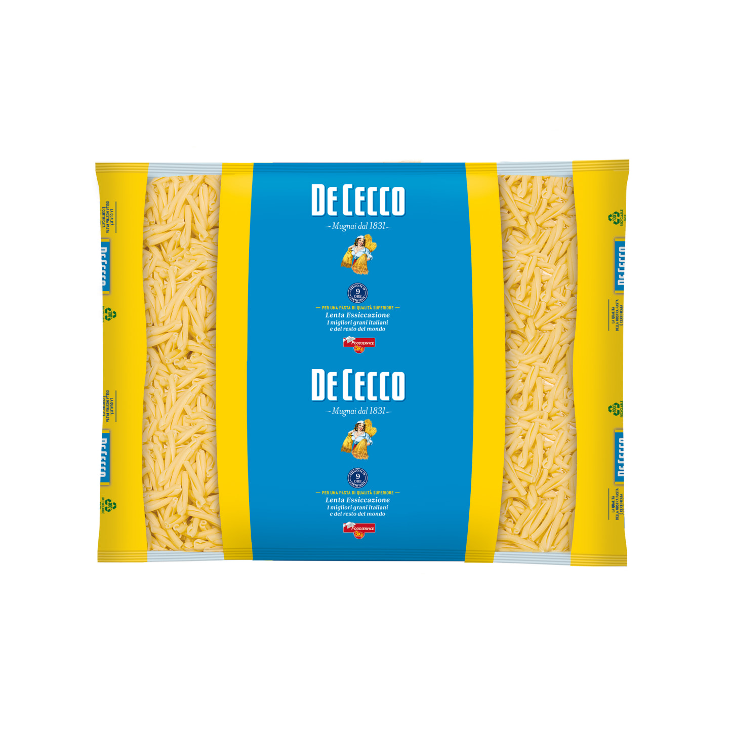 Pasta Casarecce durumvete 3kg