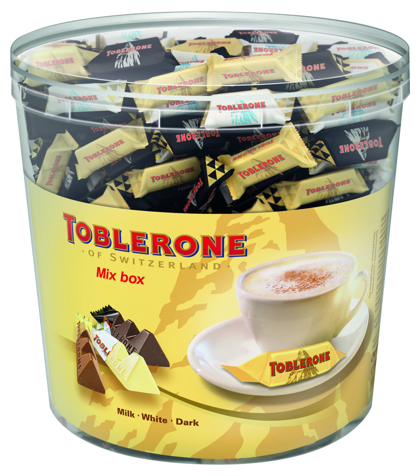 Toblerone Mix Cylinder 904g