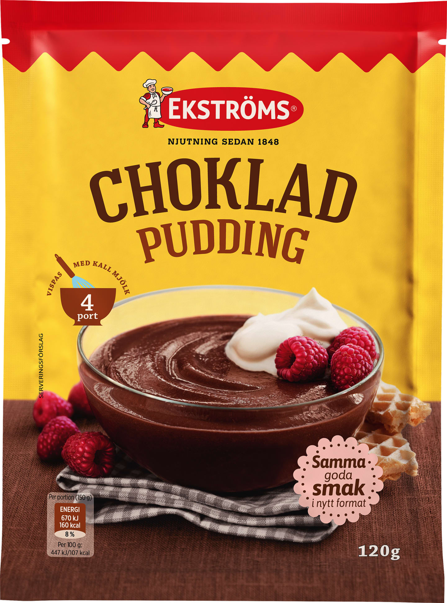 Chokladpudding 15x120g