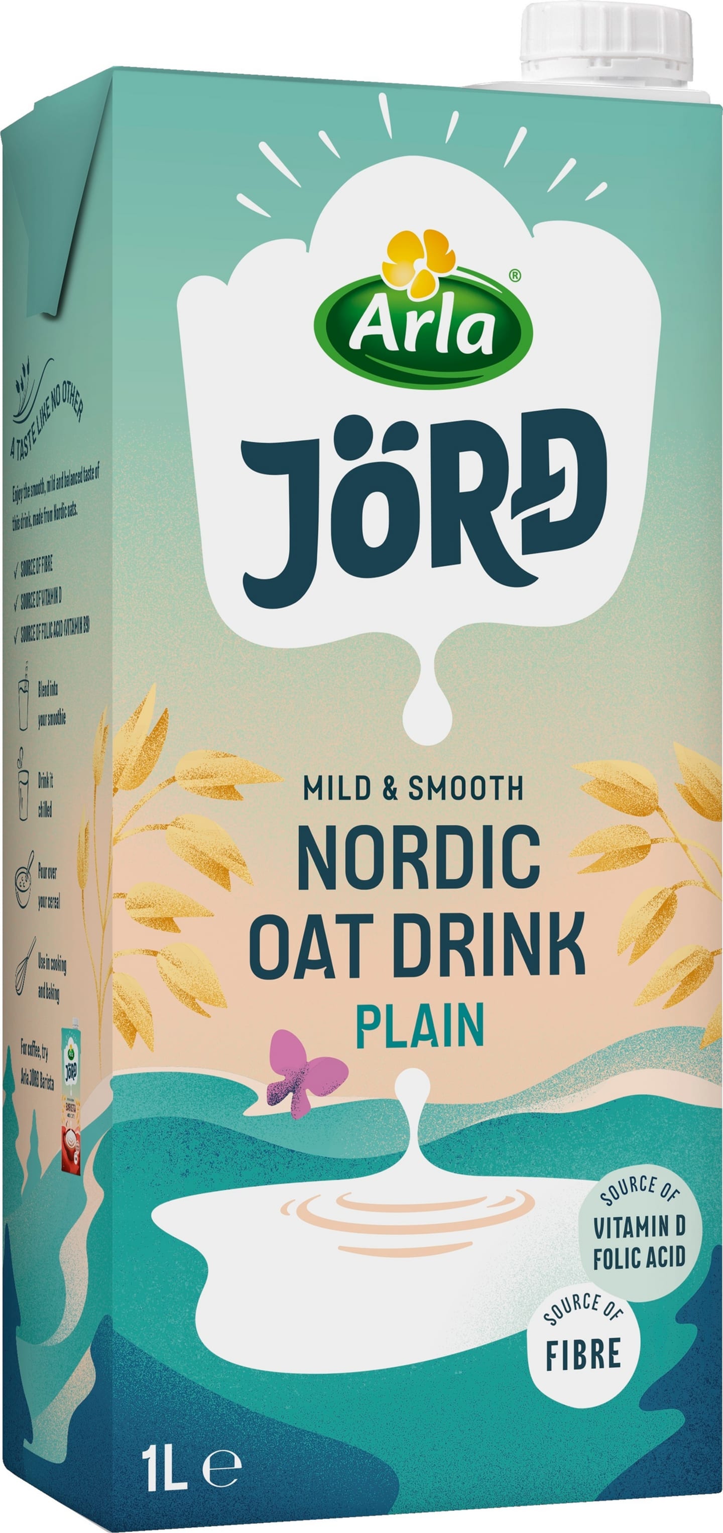 Havredryck m lång hållbarhet 1,5% 1L