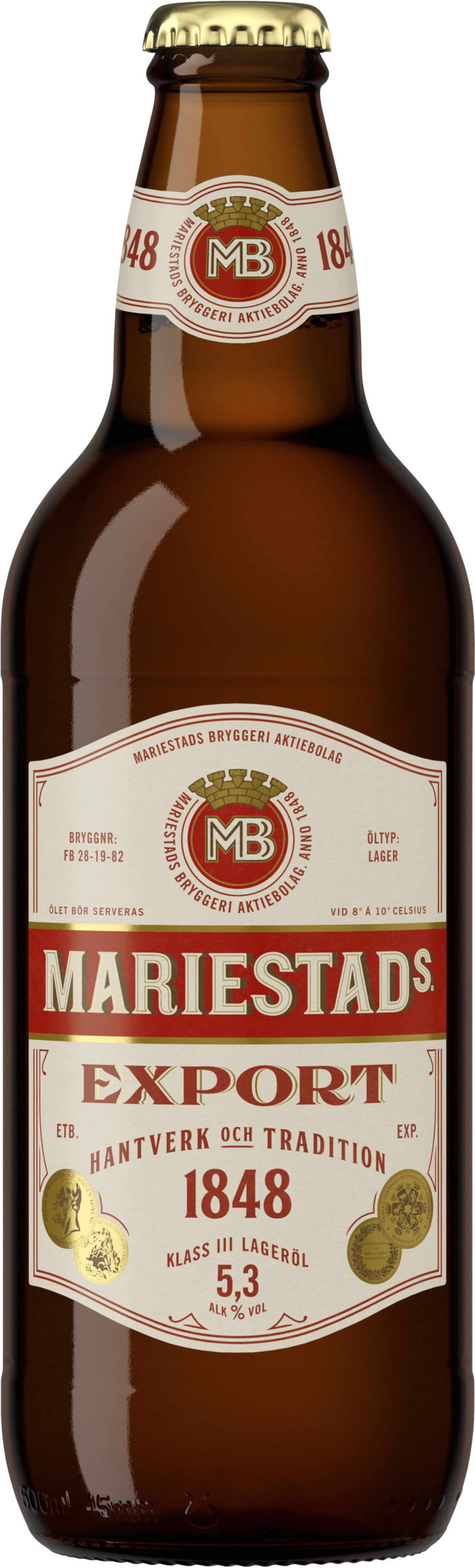 Mariestads 5,3% 50cl - Bild 1 av 1