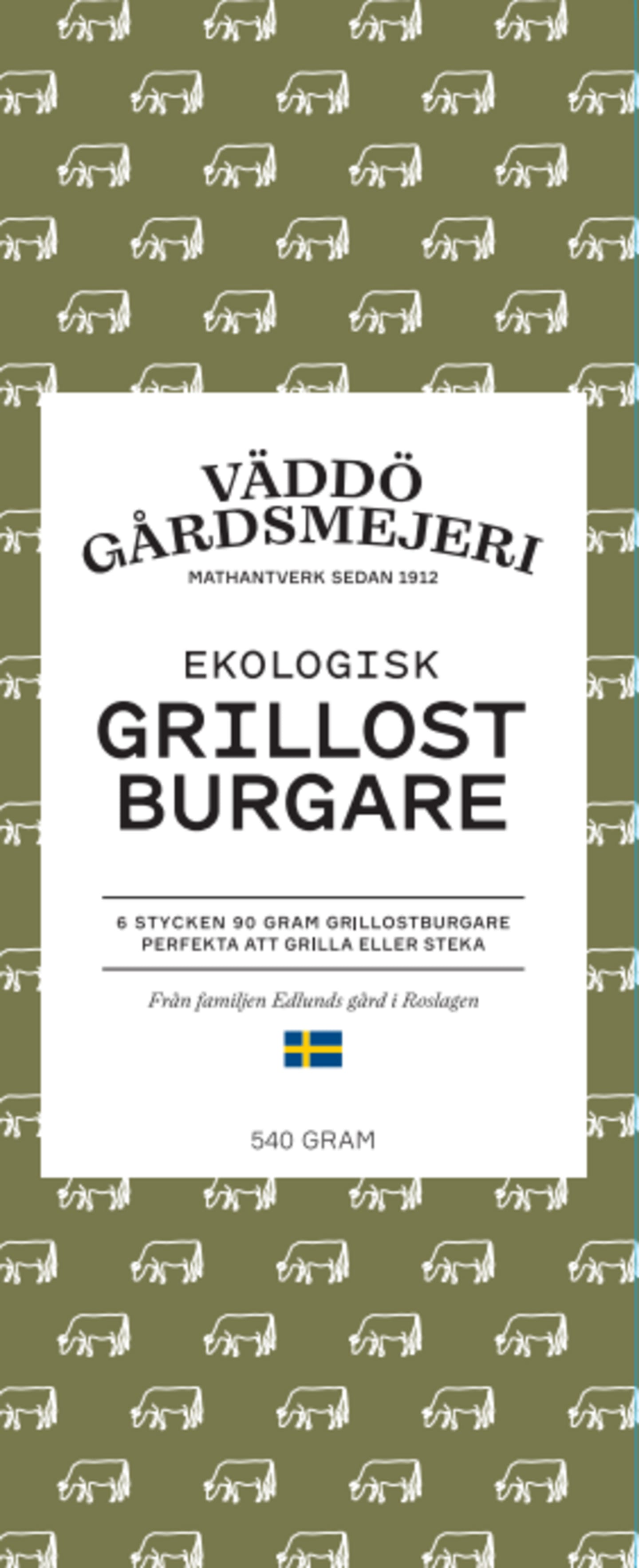 Grillostburgare 90g/540g - Bild 1 av 1