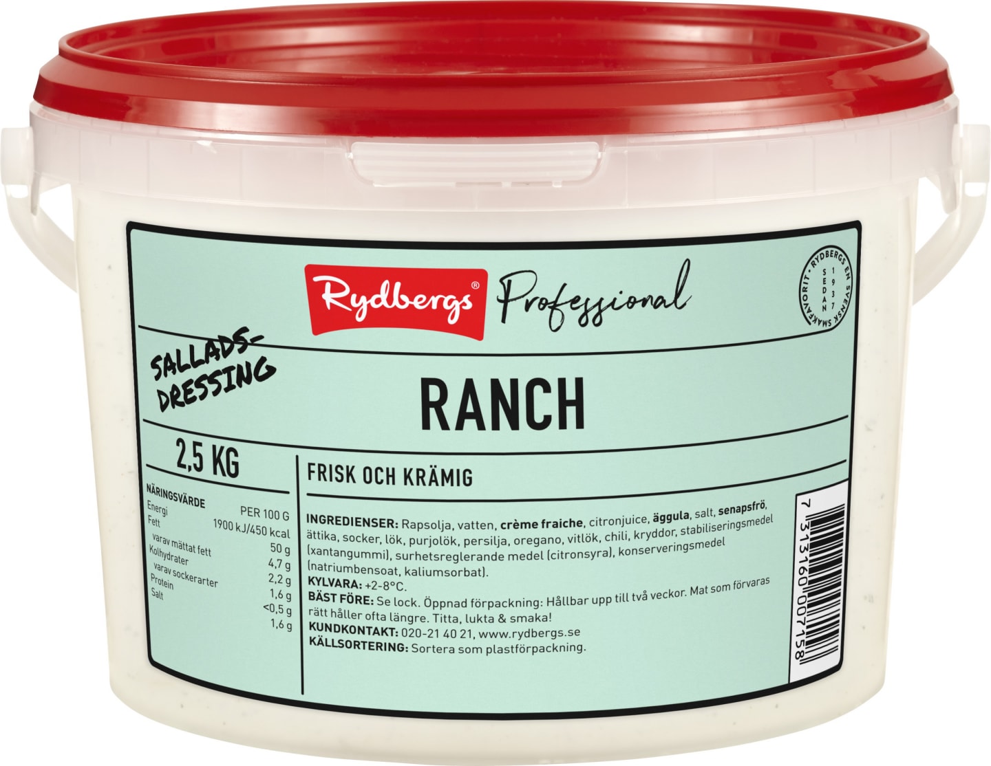 Ranch salladsdressing 2,5kg