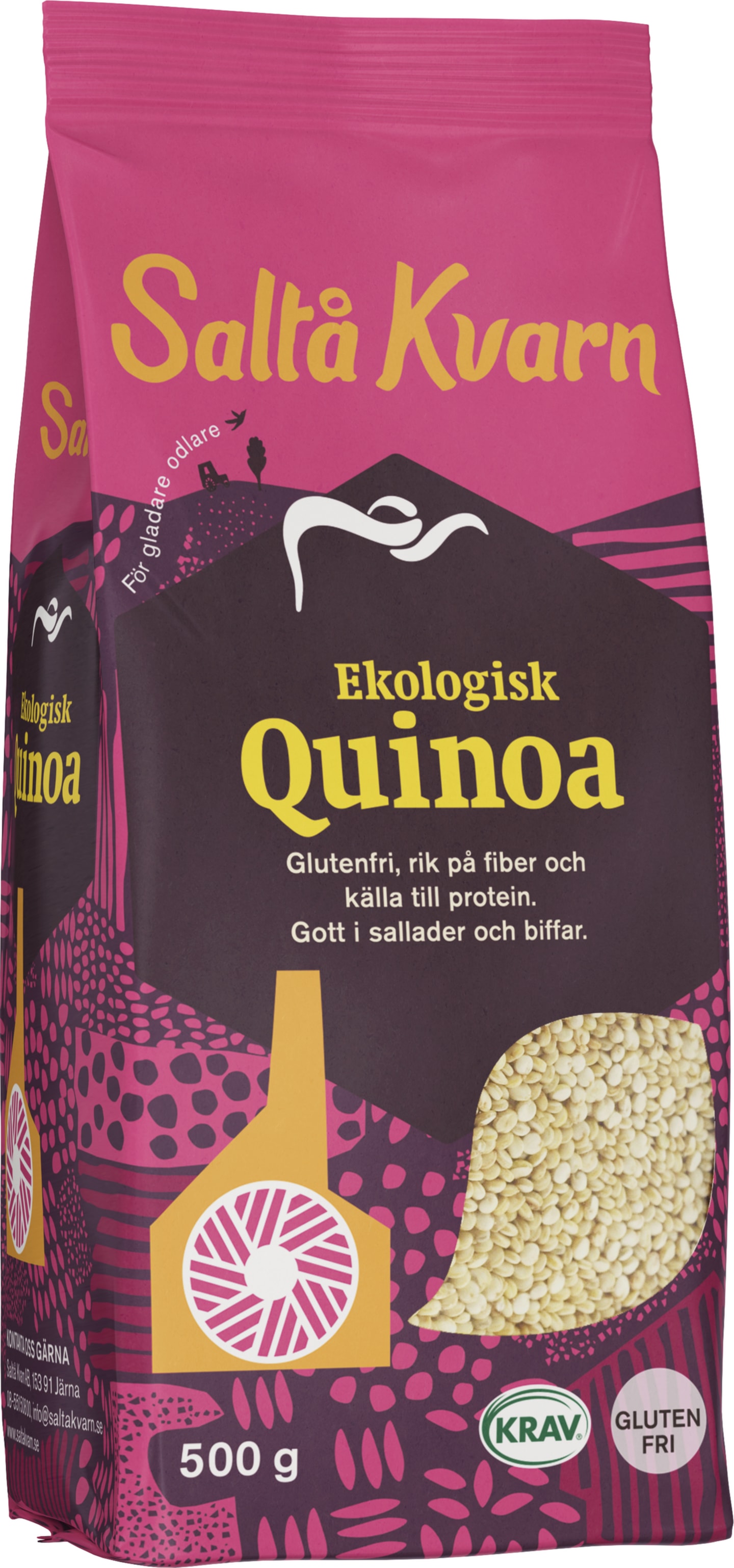 Ekologisk Quinoa vit 500g KRAV