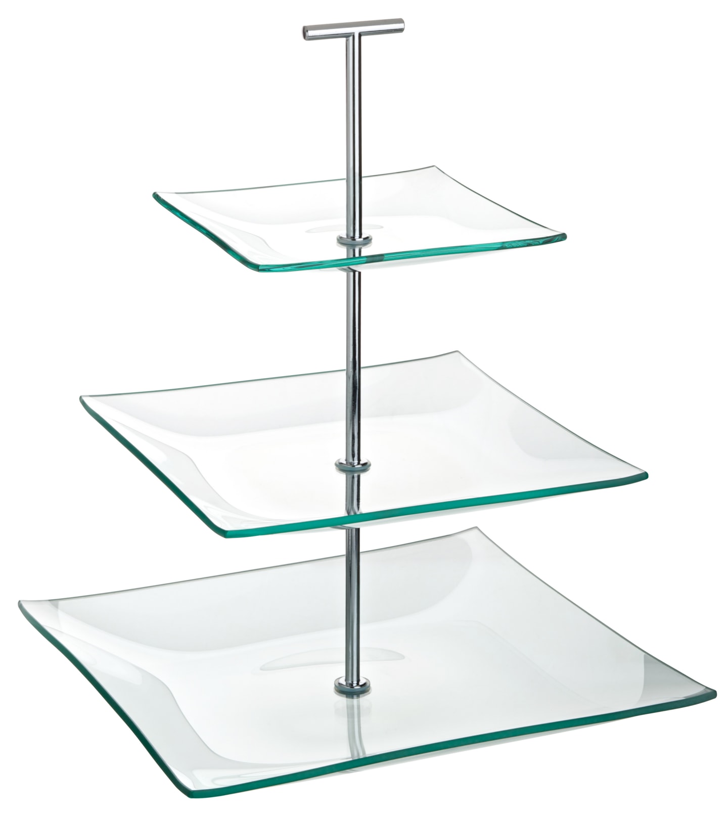 Kakfat 3 våningar Aura Glas