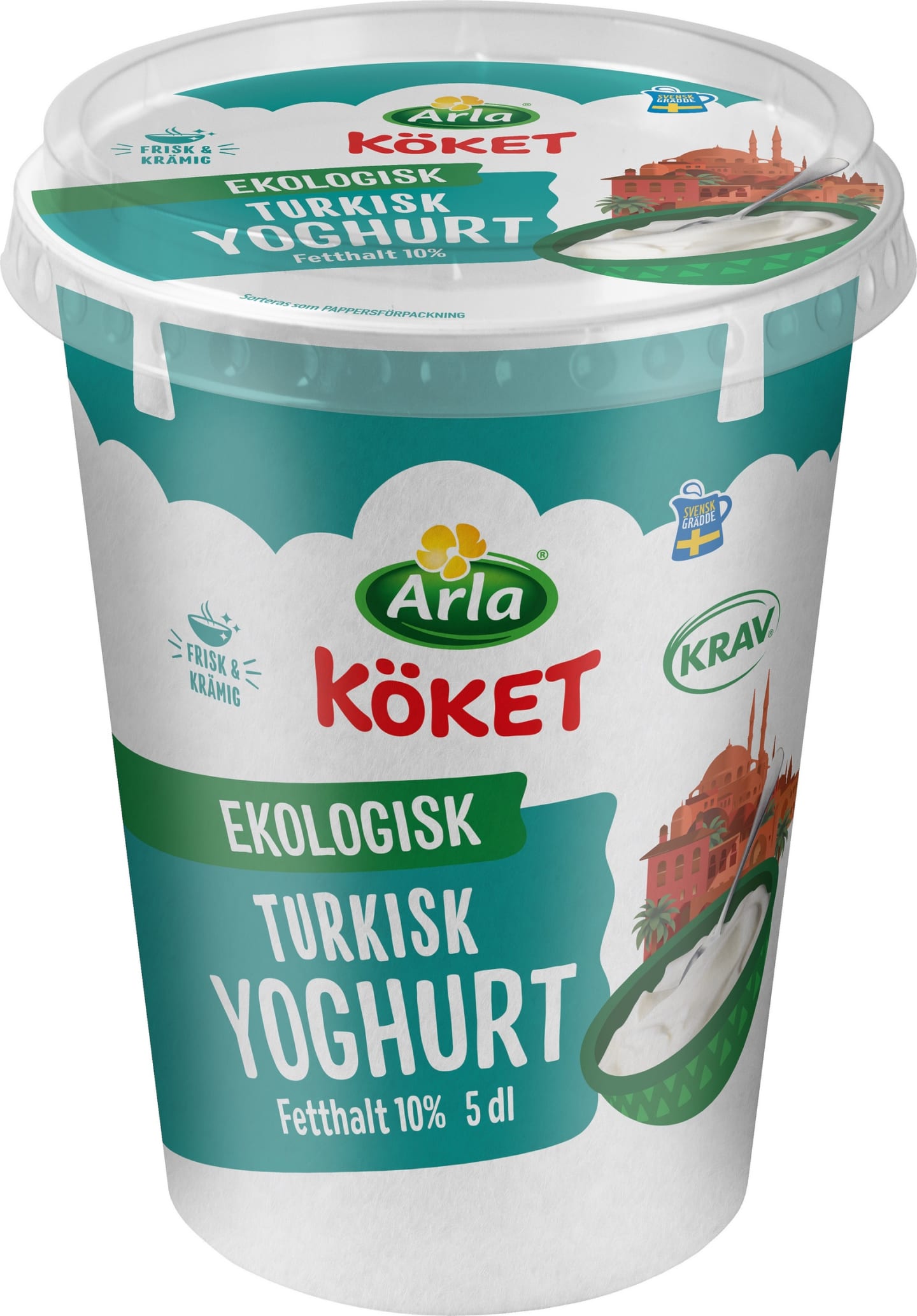 Yoghurt turkisk 10% 5dl