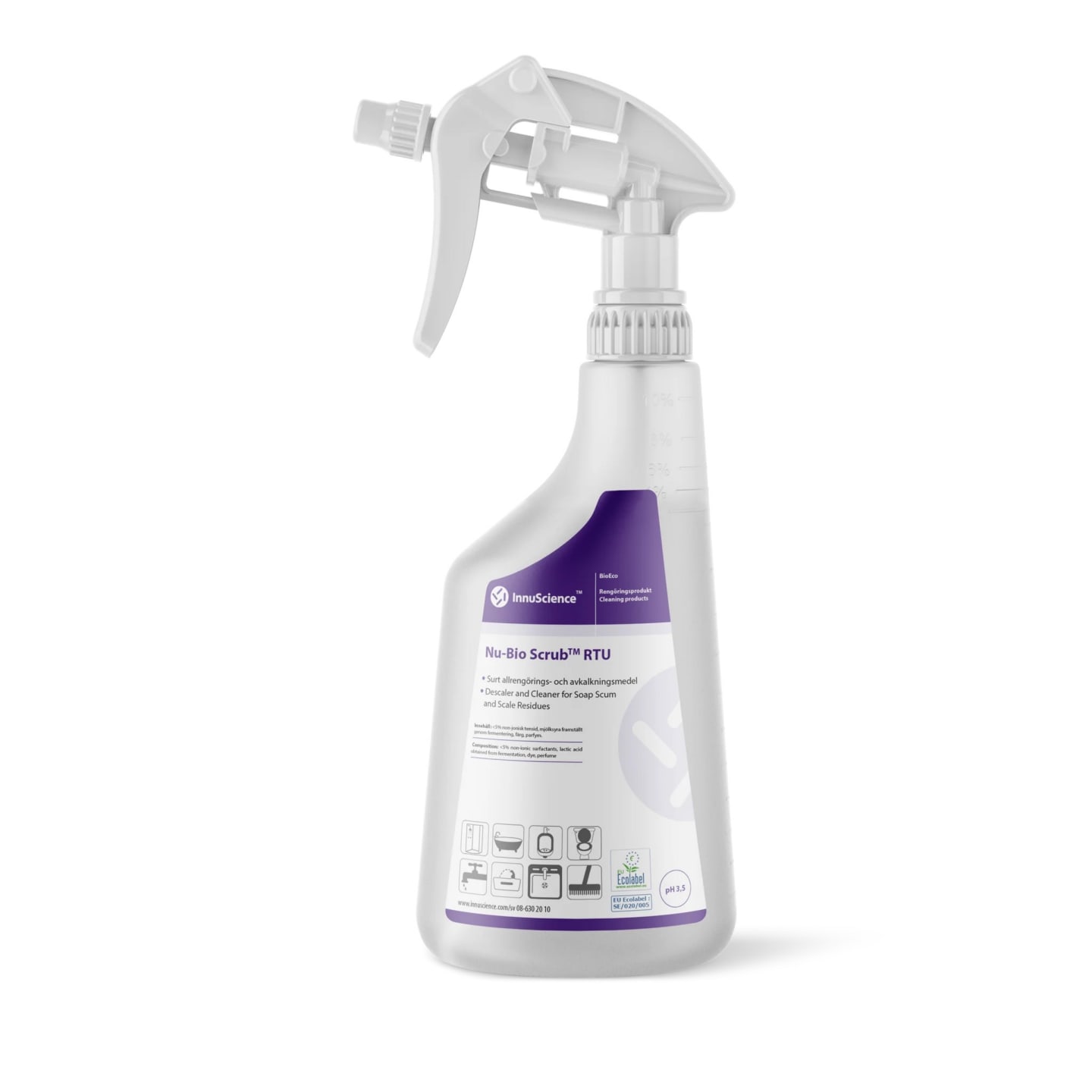 Doseringsflaska Nu-Bio Scrub