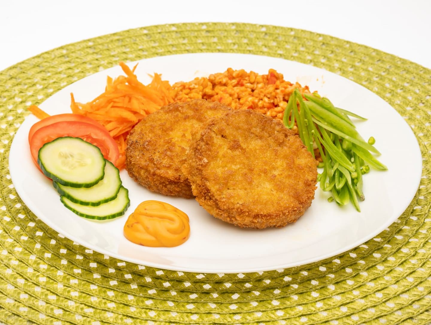 Tacobiff vegetarisk 60g/4kg - Bild 1 av 2