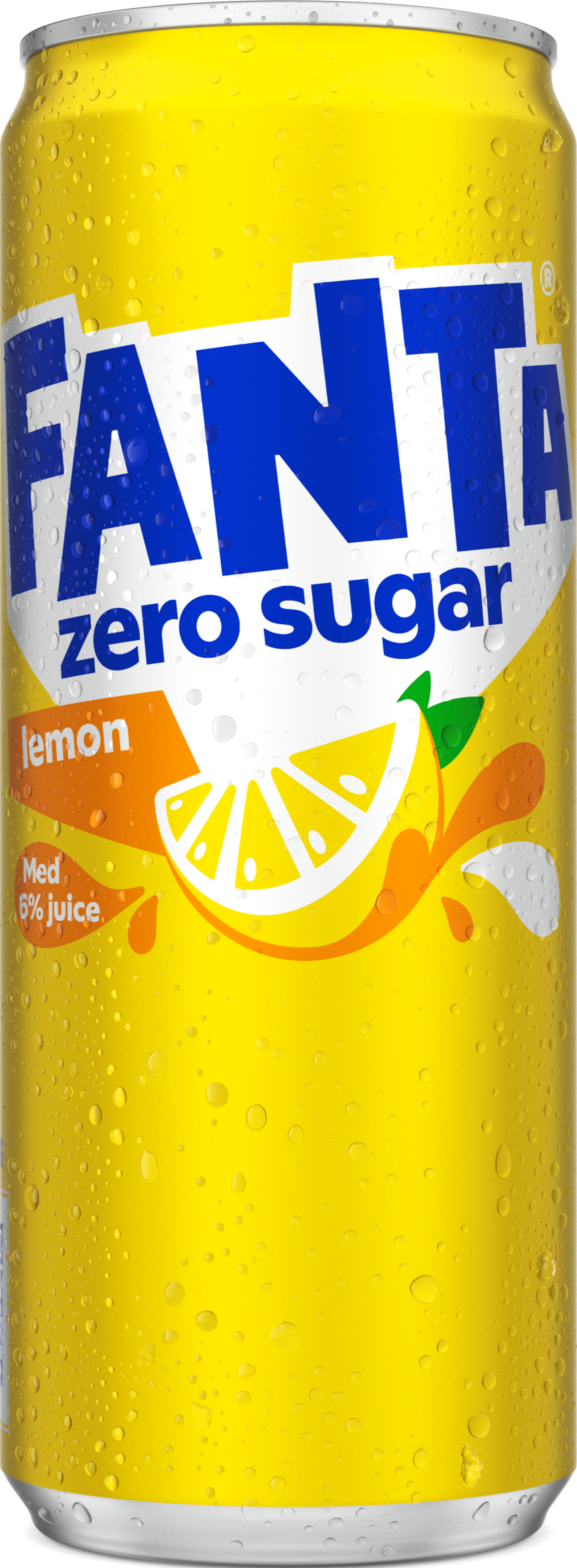 Fanta Lemon Zero Burk 33cl