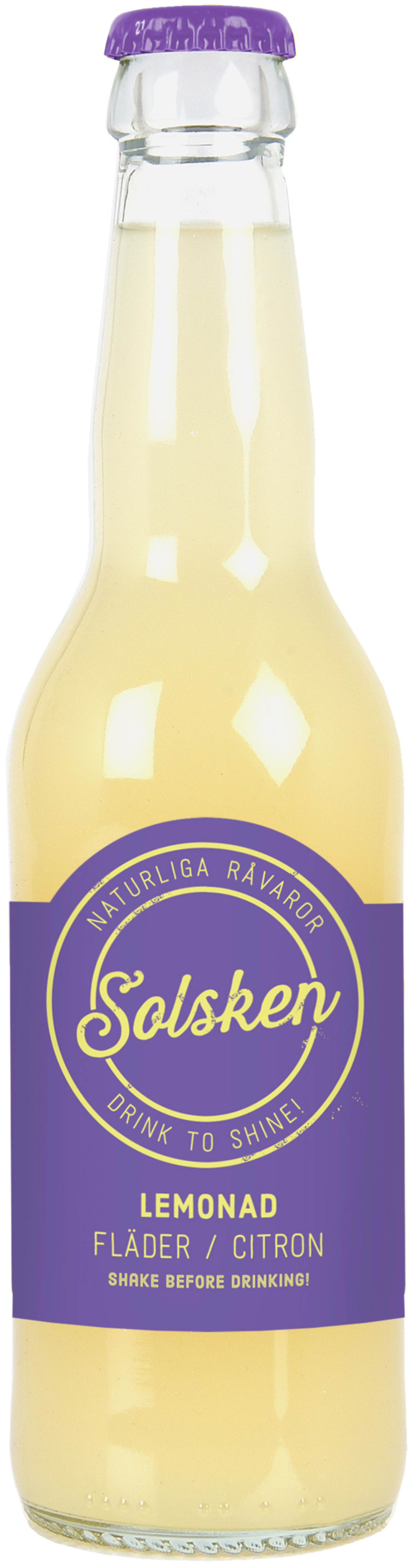 Solsken Lemonade fläder 33cl