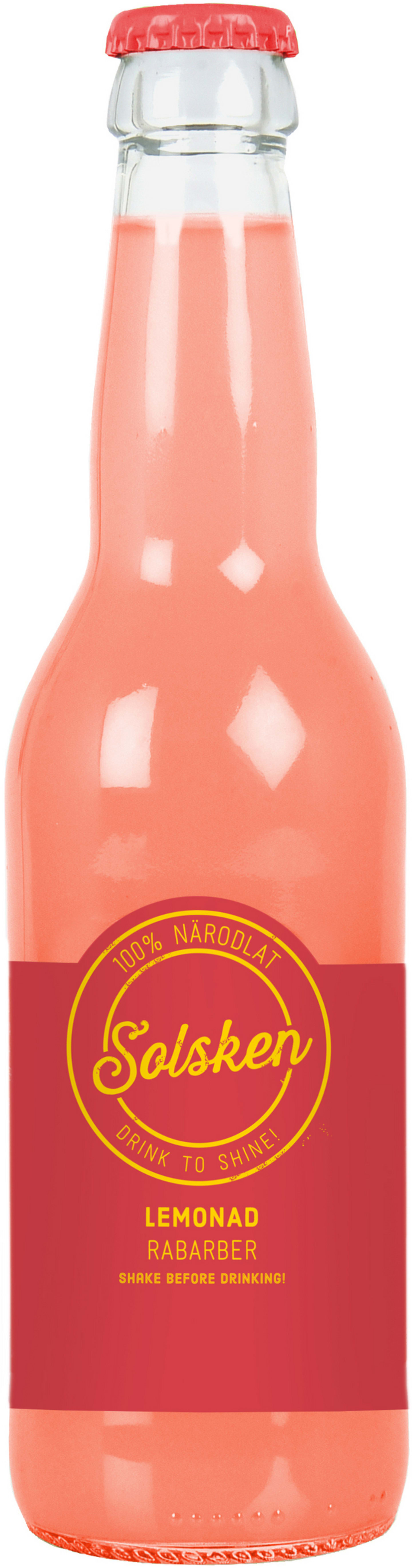 Solsken Lemonade rabarber 33cl
