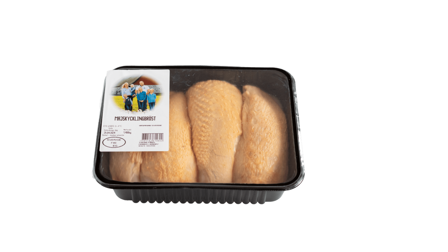 Bröstfilé majskyckling ca 300g/1200g - Bild 1 av 3