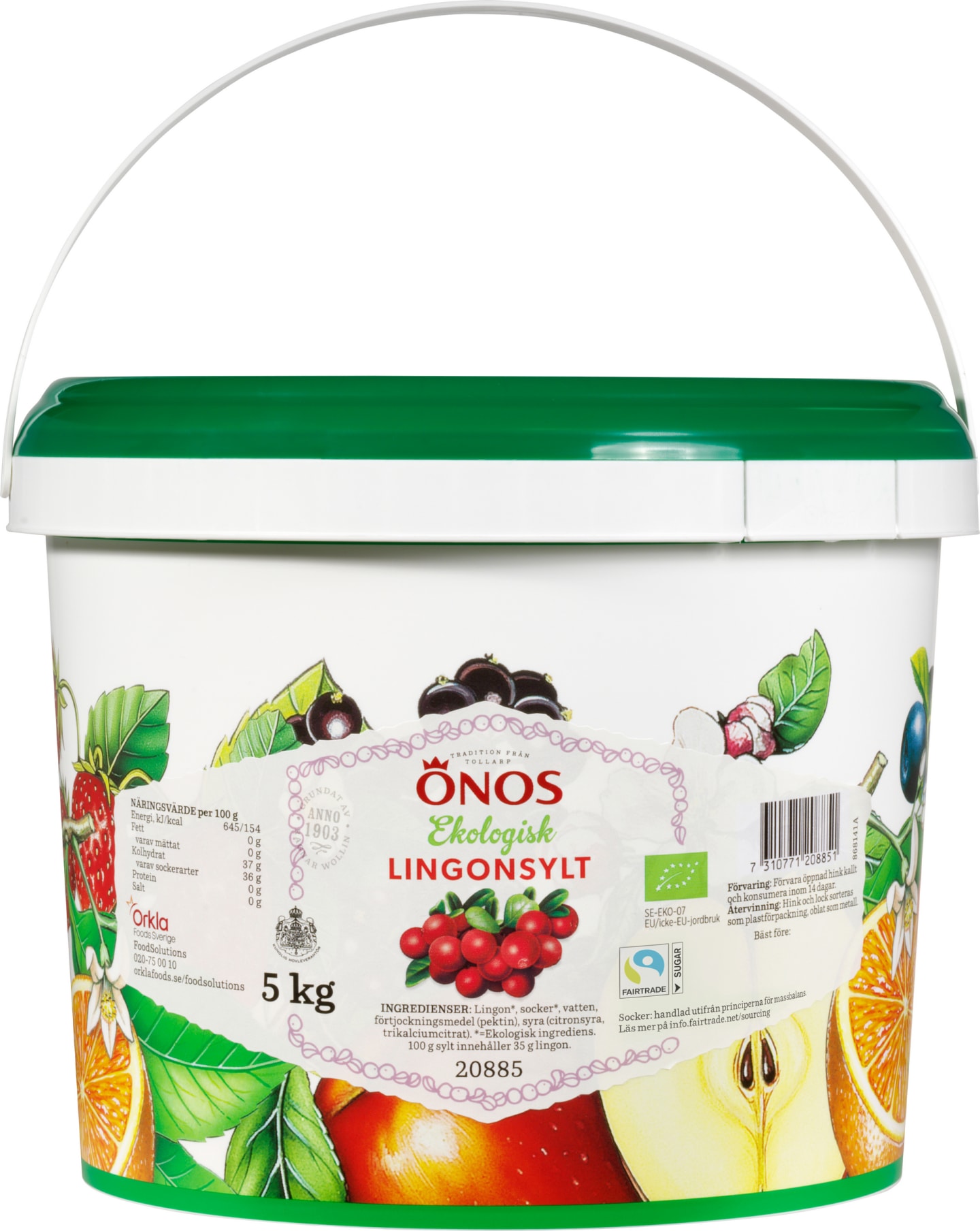 Lingonsylt 5kg - Bild 1 av 2