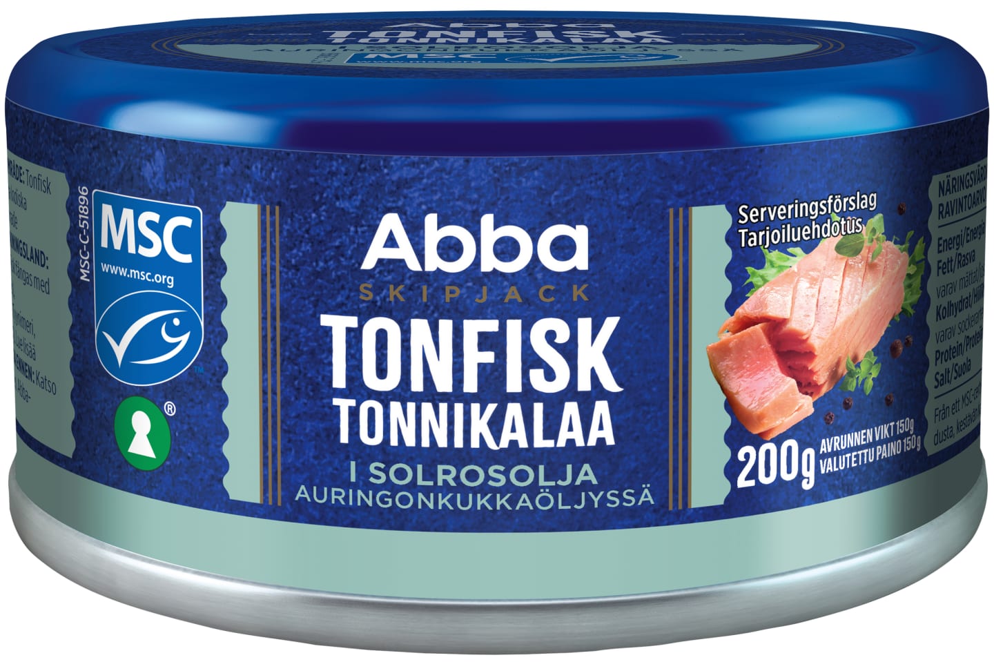 Tonfisk i olja MSC 200g