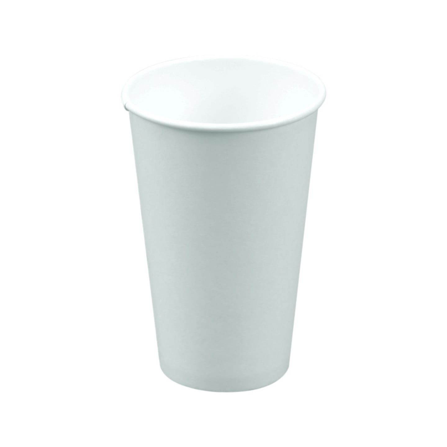 Bägare kalldryck vit papper 40cl