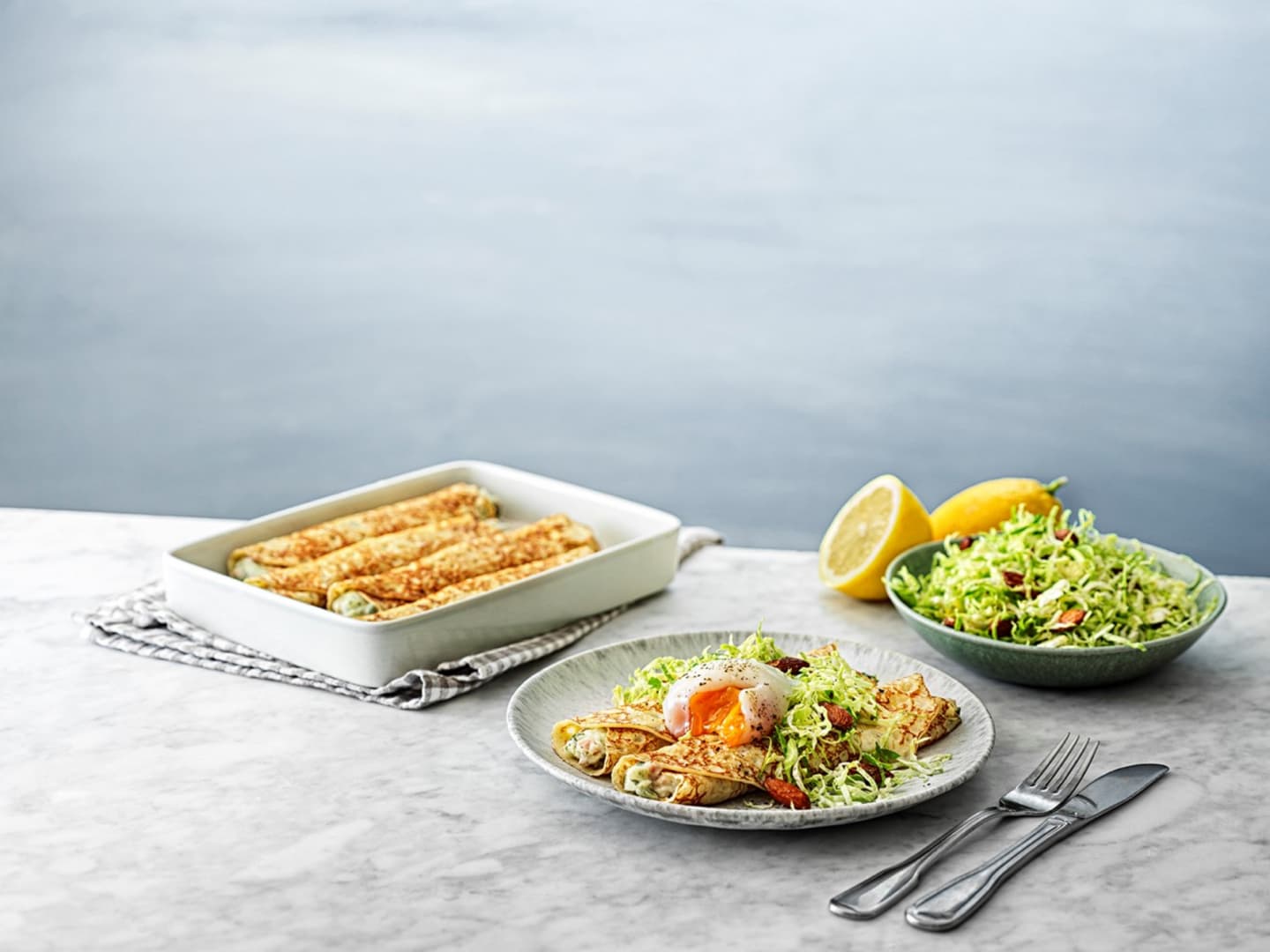 Crepes skinka och spenat 85g