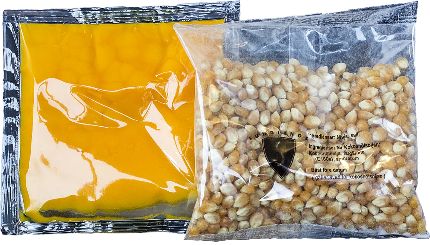 Portionspåse majs/salt/olja 36x227g