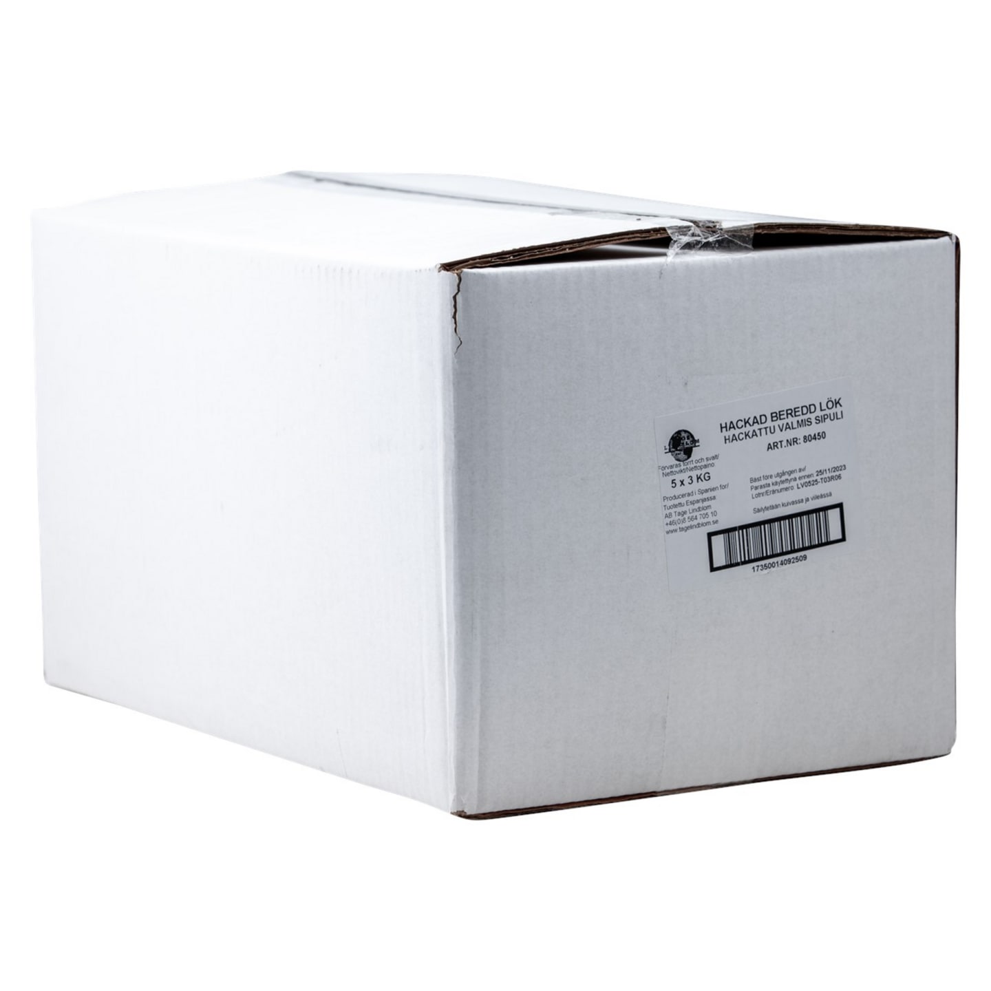 Hackad lök 6x6mm påse 3kg - Bild 1 av 3