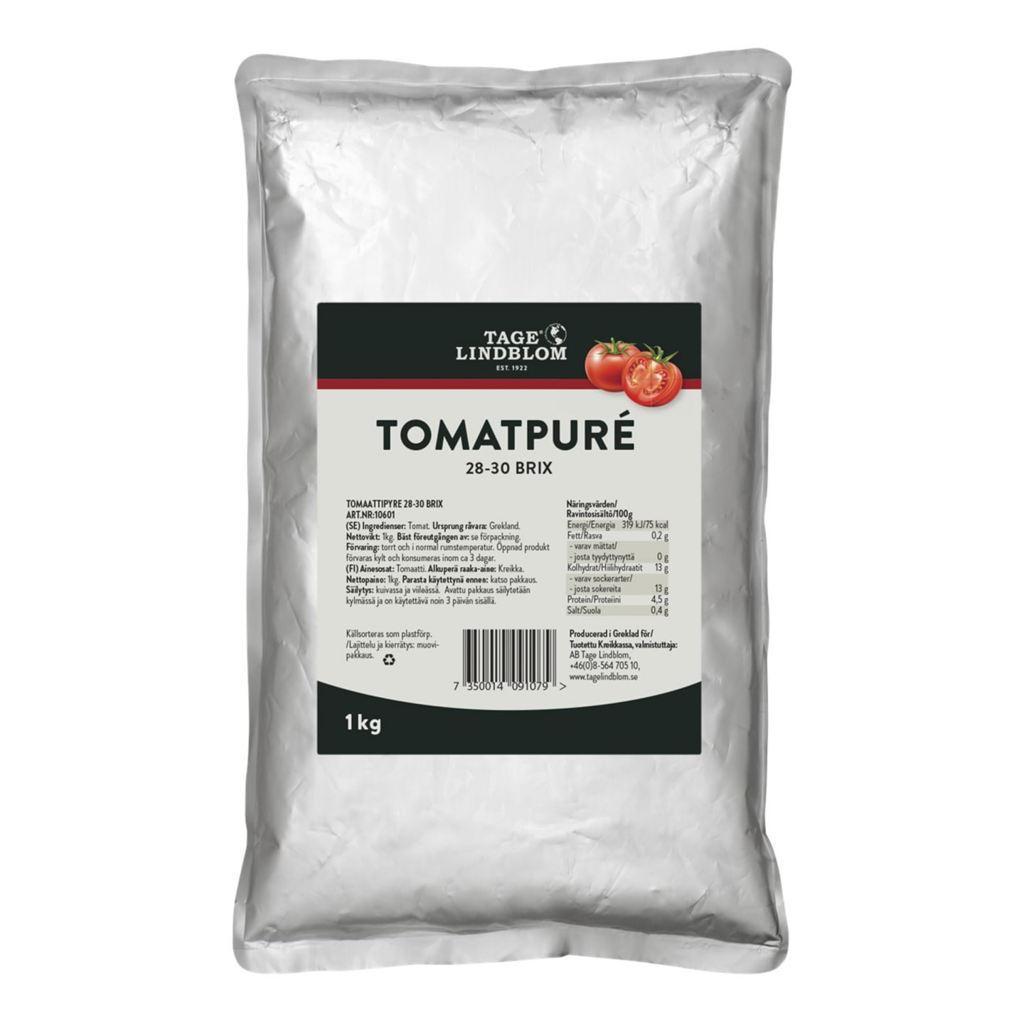 Tomatpuré påse 1kg