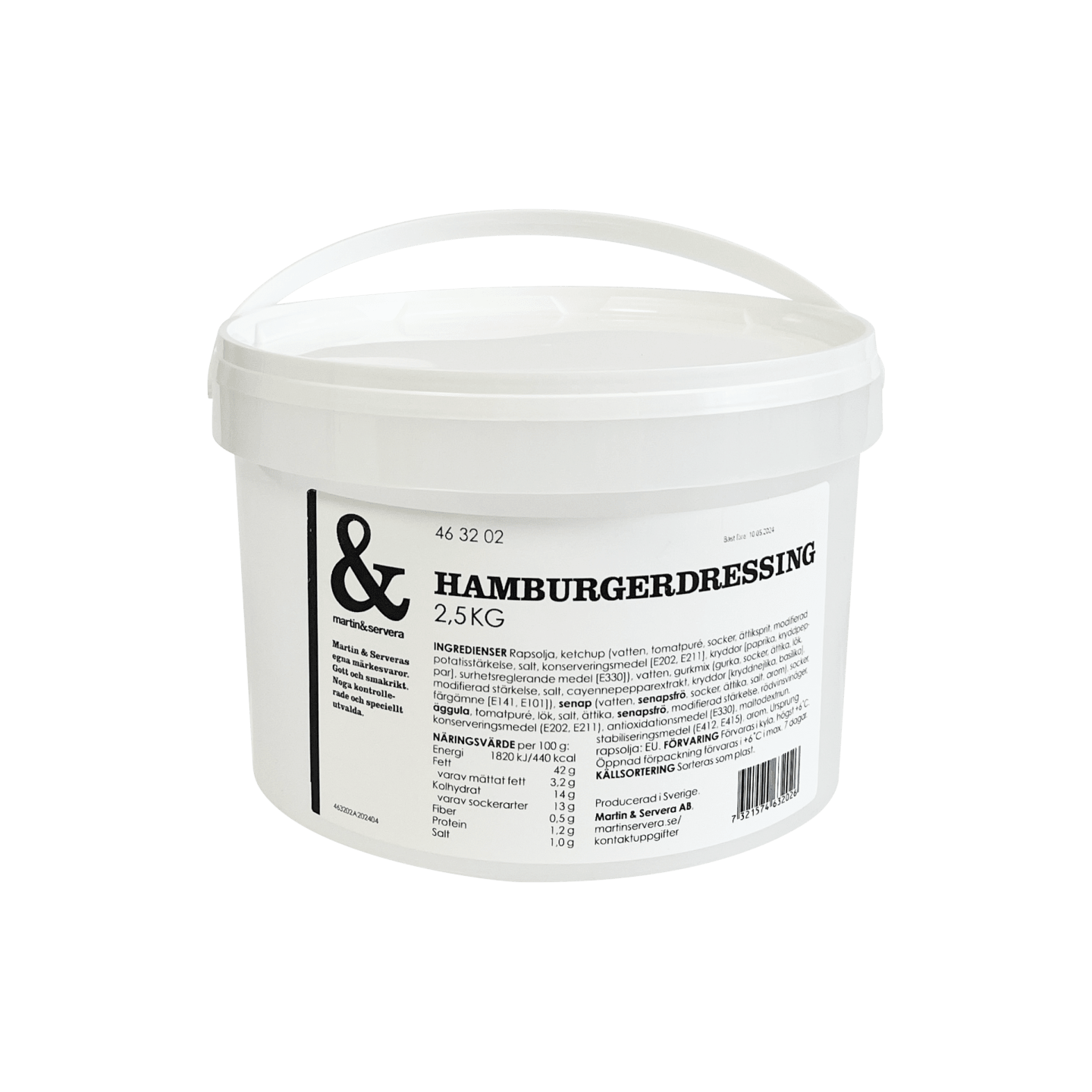 Hamburgerdressing 2,5kg