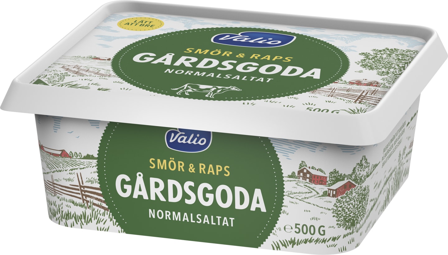 Gårdsgoda normalsaltat 75% 500g